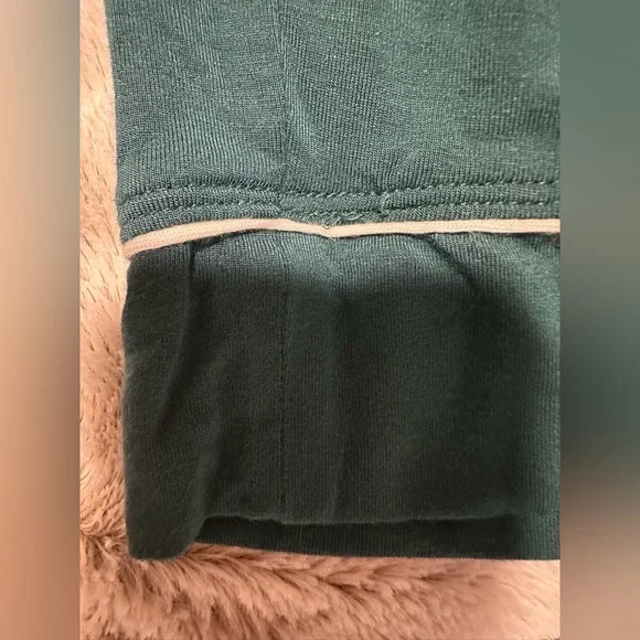 Eberjey Green Tencel Modal Long Sleeve Sleep Shirt - Picture 14 of 16